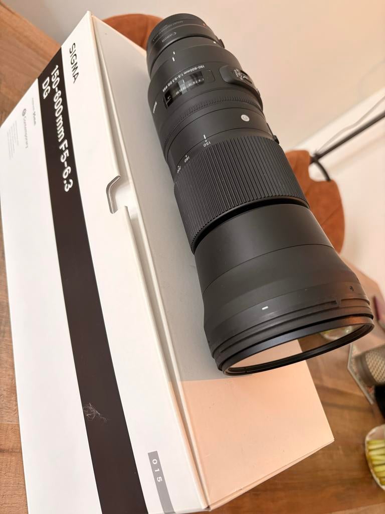 Sigma 150-600mm, Ophalen, Zo goed als nieuw, Telelens, Zoom