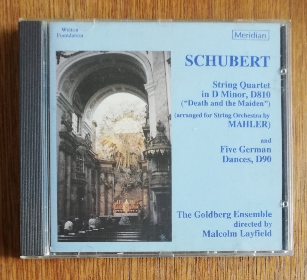 Schubert - String Quartet in D Minor, D810, Ophalen of Verzenden, Romantiek, Gebruikt, Kamermuziek