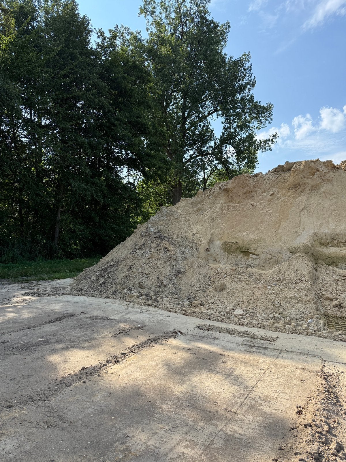 Gele zand, Tuin en Terras, Ophalen, Zo goed als nieuw, Ophoogzand