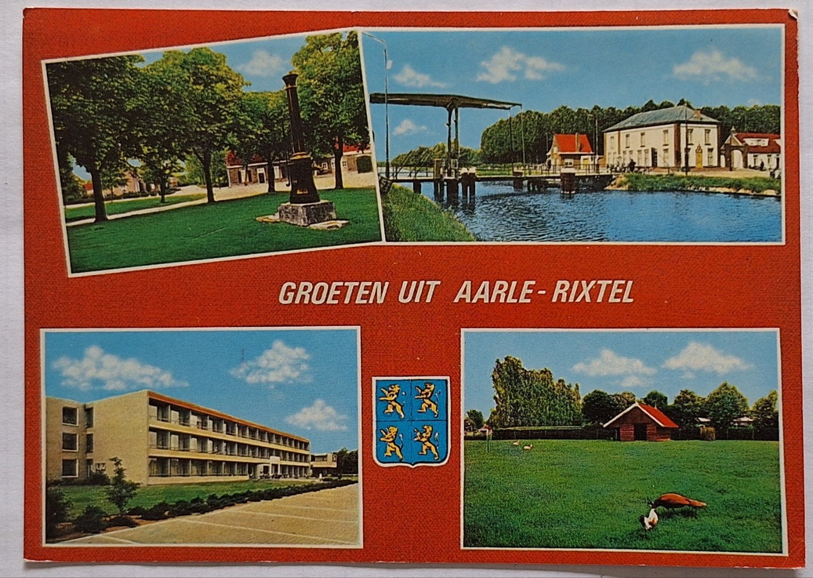 Ansichtkaart Groeten uit Aarle-Rixtel - Gelopen (1970), Ophalen of Verzenden