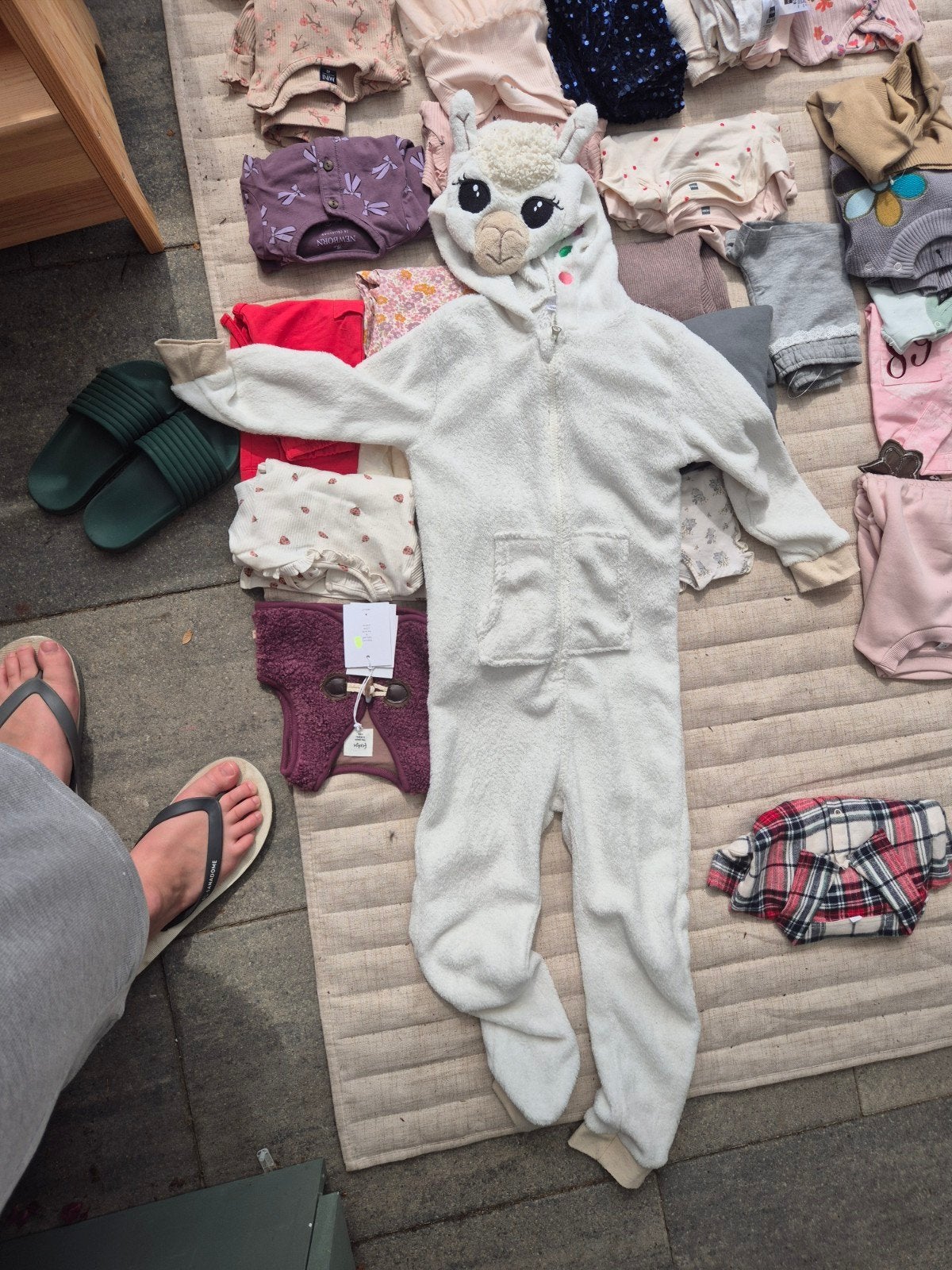 Onesie Lama Maat 122/128, Ophalen of Verzenden, Gebruikt, Jongen of Meisje, Nacht- of Onderkleding