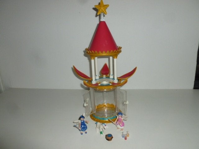 Playmobil 2x Foto 2 x set Twinkel Bloementoren 6688, Gebruikt, Complete set, Fantasy, Overige typen
