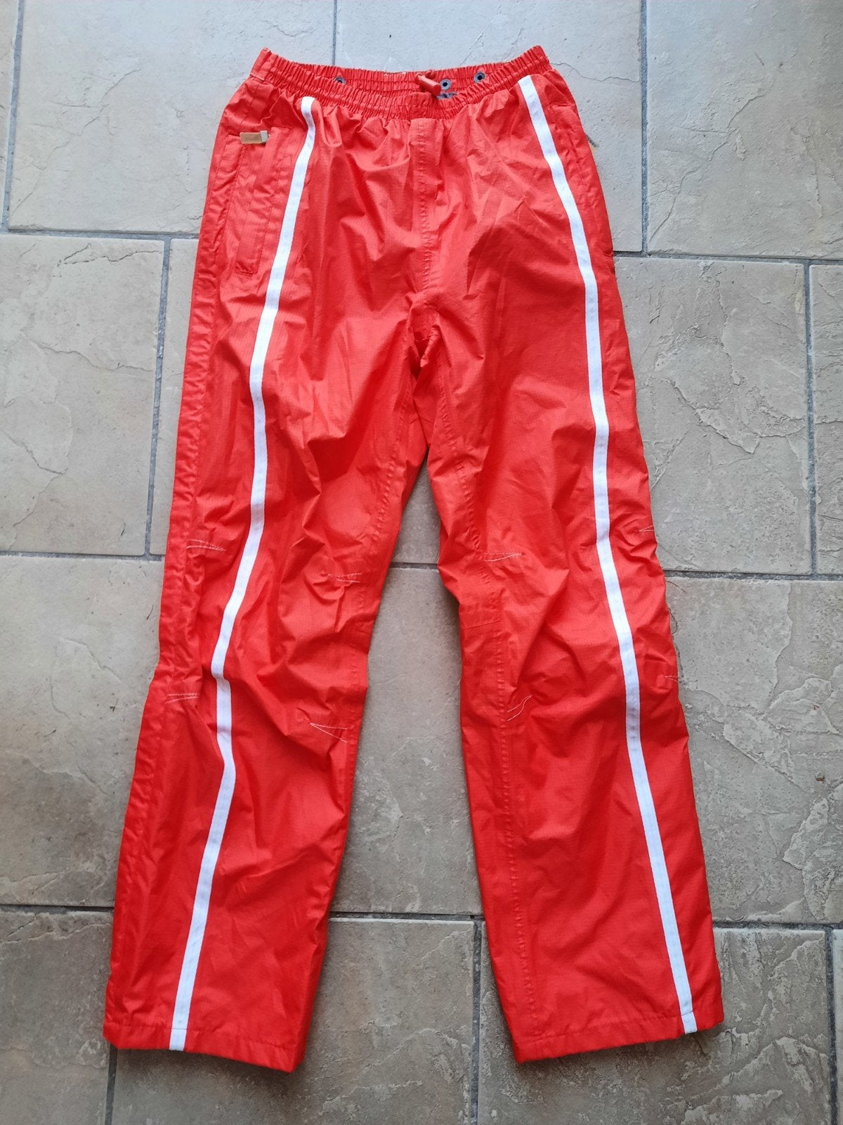 Reece: mooie regen broek oranje maat 152, Broek, Jongen of Meisje, Ophalen of Verzenden, Zo goed als nieuw