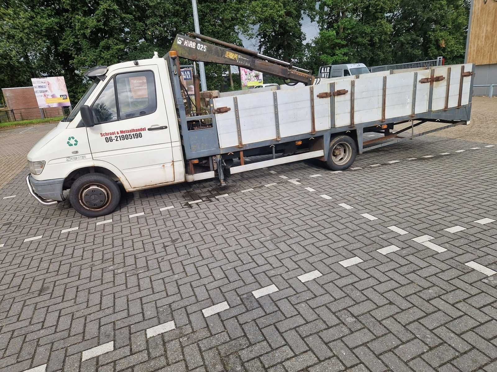 1996 Mercedes-Benz Sprinter 412 D Xlang Bedrijfswagen, Gebruikt, Mercedes-Benz, Bedrijf, Diesel