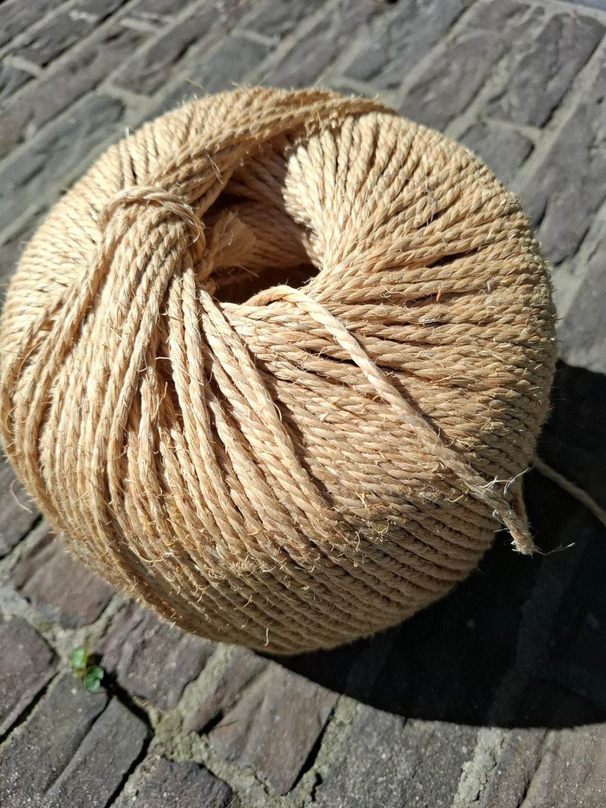 Natuurlijk Jute Touw - Knutselmateriaal, Hobby en Vrije tijd, Overige thema's, Nieuw, Ophalen of Verzenden, Natuurlijk materiaal