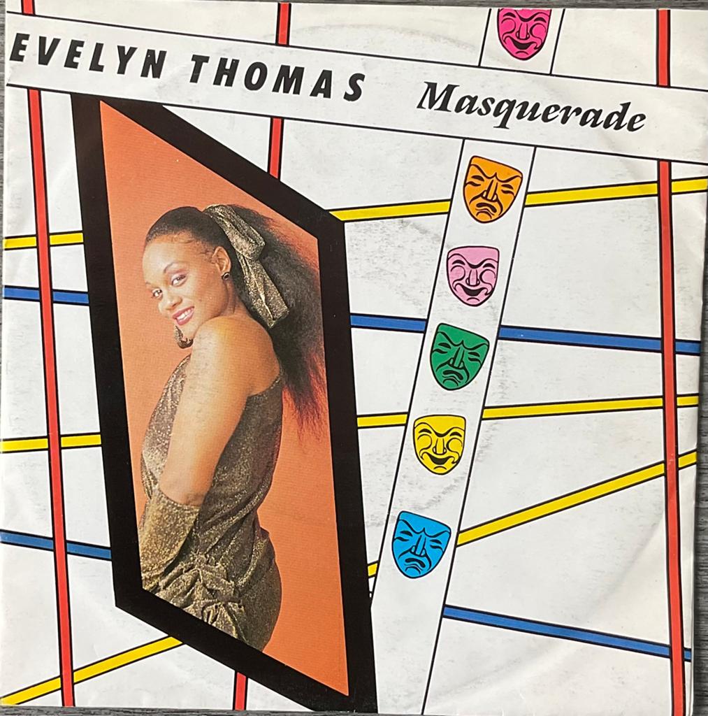 EVELYN THOMAS - Masquerade (‘84) plaat mooi (UKop60), Verzenden, Single