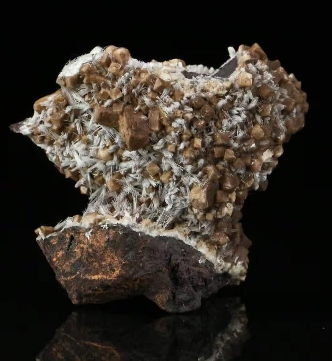 **TOP** OLMIIET + BULTFONTEINIET kristallen uit Zuid-Afrika., Ophalen of Verzenden, Mineraal
