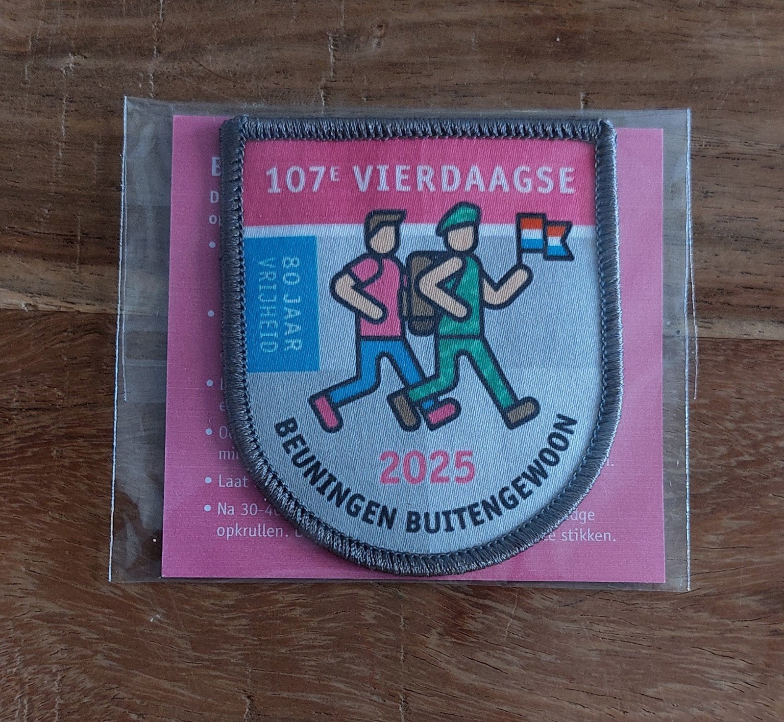 Vierdaagse Beuningen Buitengewoon patch 2025, Ophalen of Verzenden, Nieuw