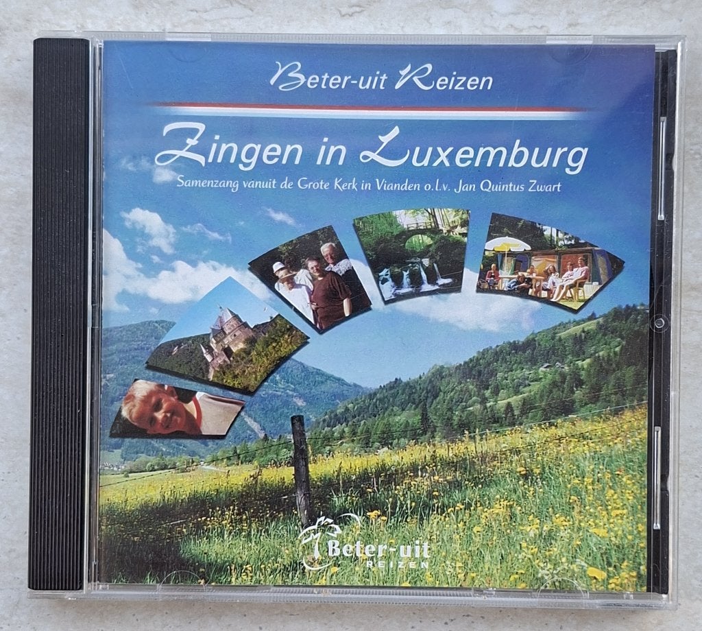 CD Beter-uit Reizen Zingen in Luxemburg Jan Quintus Zwart, Cd's en Dvd's, Ophalen of Verzenden, Zo goed als nieuw, Koren of Klassiek