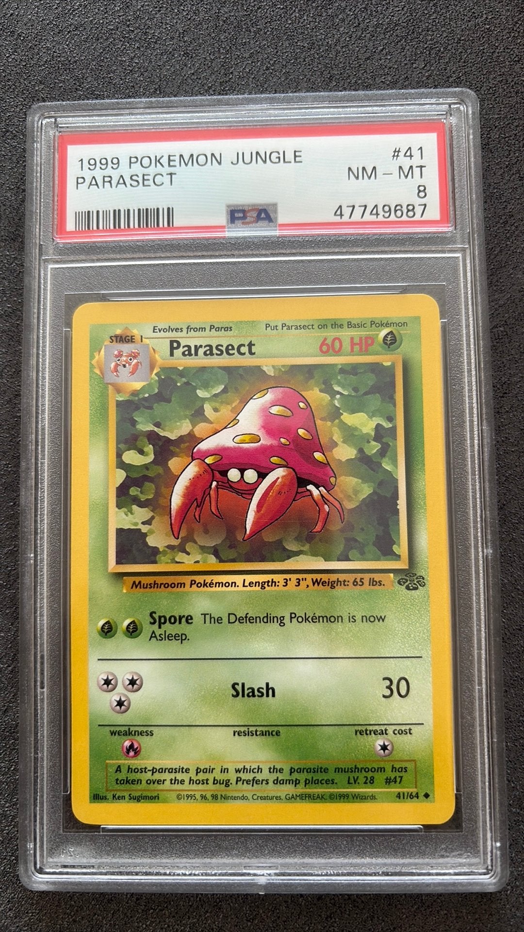 1999 POKEMON JUNGLE  #41  PARASECT  NM-MT  8, Ophalen, Nieuw
