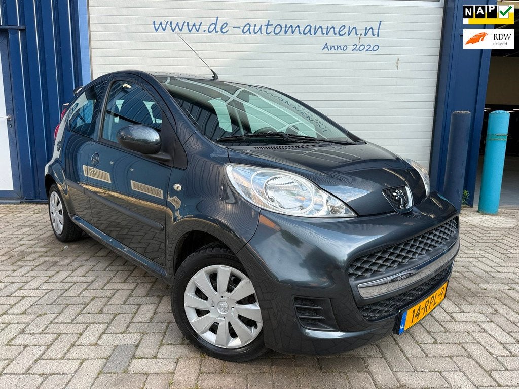 Peugeot 107 1.0-12V XS 5-drs / AIRCO / AUDIO / APK 04-27 / 9, Voorwielaandrijving, Euro 5, Stof, Gebruikt