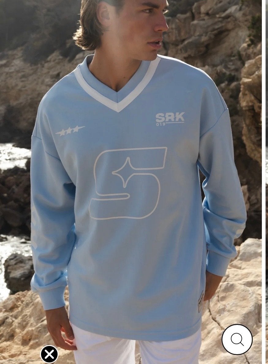 SRK Oversized Jersey 'Blue Ice' - Nieuw met kaartjes, Ophalen of Verzenden, Nieuw, Maat 52/54 (L), Blauw