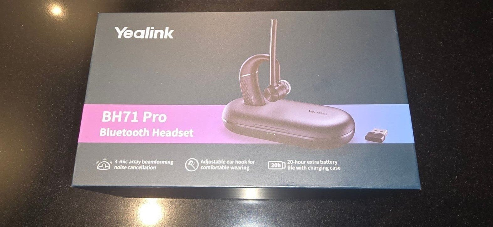 Yealink BH71 Pro bluetooth headset, Computers en Software, Ophalen of Verzenden, Zo goed als nieuw, Draadloos, Yealink