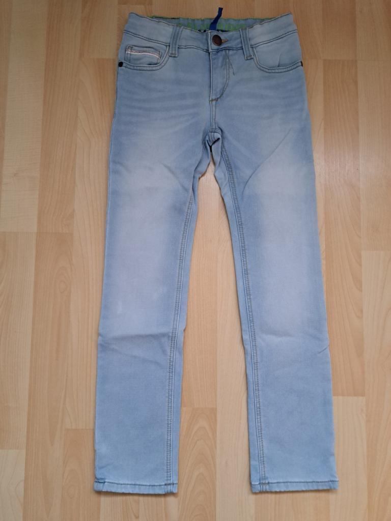 Spijkerbroek Blue Ridge (skinny), mt 134, Broek, Ophalen of Verzenden, Zo goed als nieuw, Blue Ridge