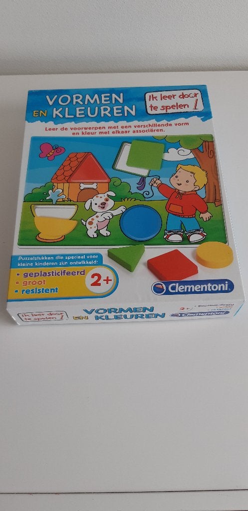 Vormen en kleuren, Ophalen, Zo goed als nieuw, Puzzelen