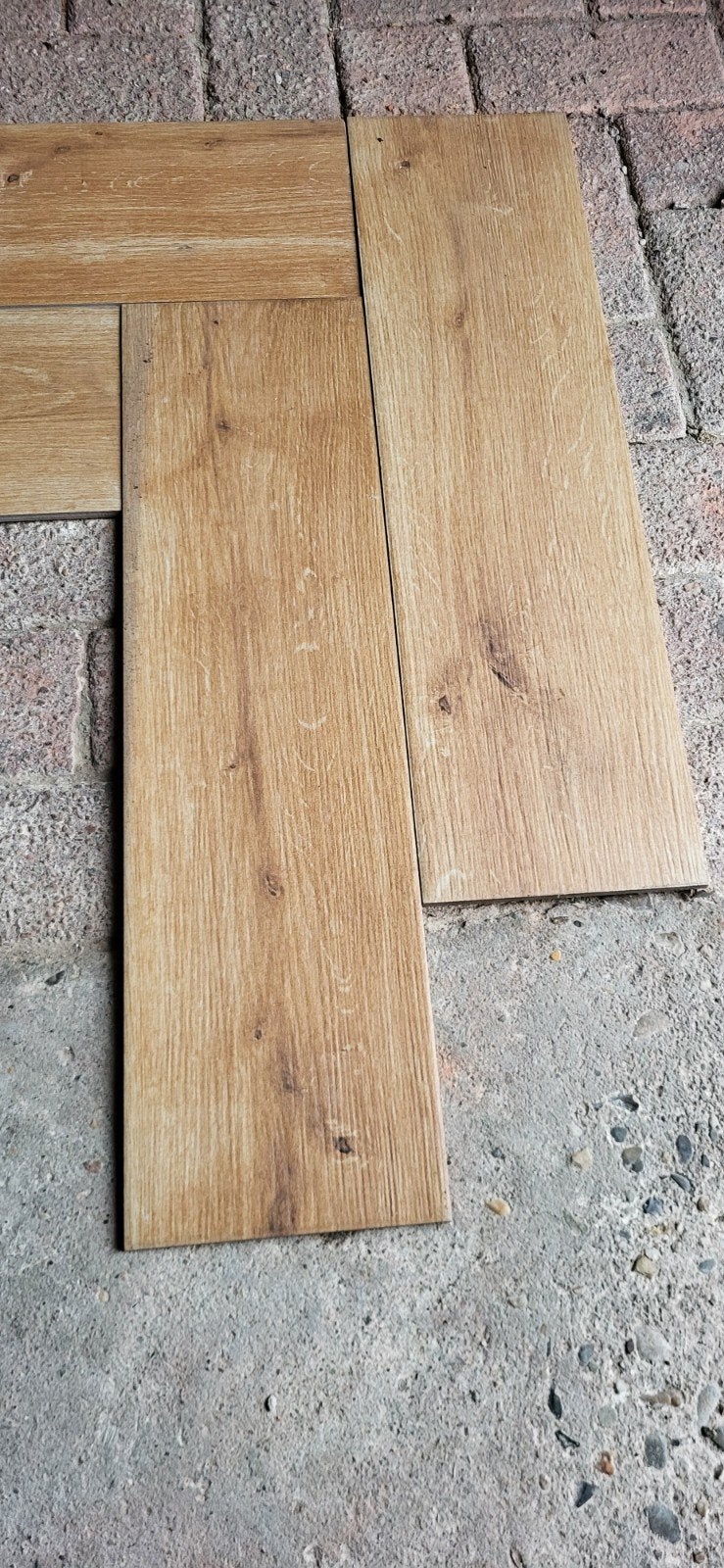 Houtlook Vloertegels Keramisch Parket - Ruim 12m2, 60 cm of meer, Keramiek, Nieuw, Ophalen of Verzenden