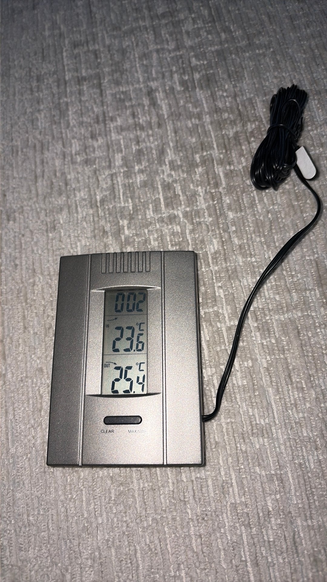 Digitale thermometer voor binnen en buiten temperatuur, Ophalen of Verzenden, Nieuw, Weerstation