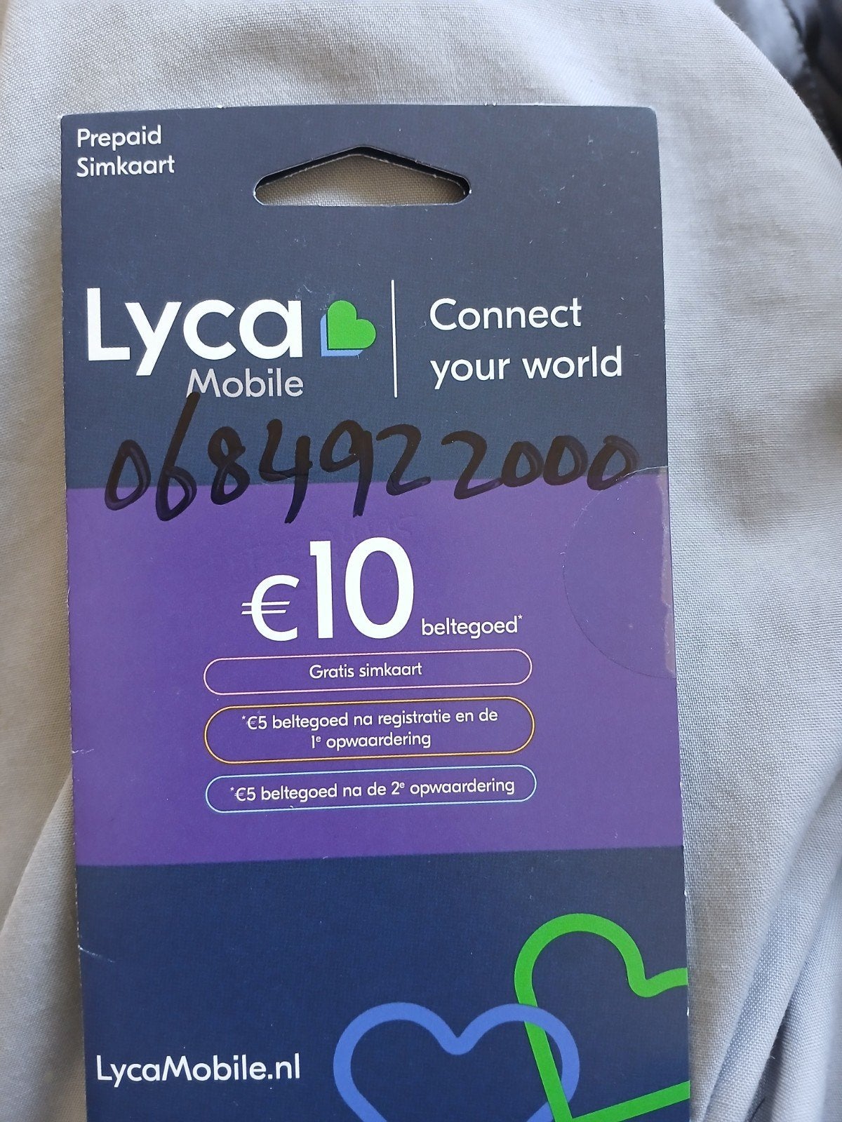 0684922000 top nummer, Telecommunicatie, Verzenden, Nieuw, KPN, Simkaart