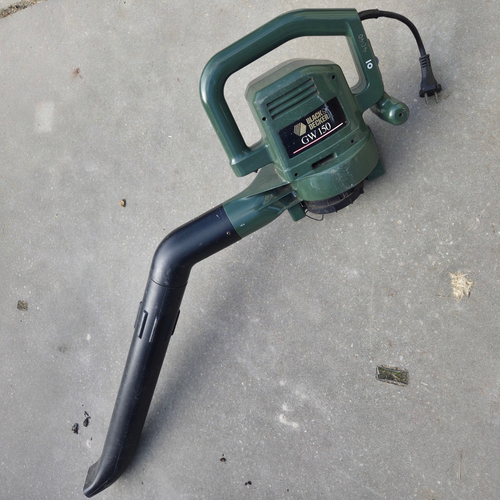 Bladblazer Black en Decker GW 150, Ophalen, Gebruikt, Handgedragen, Black & Decker