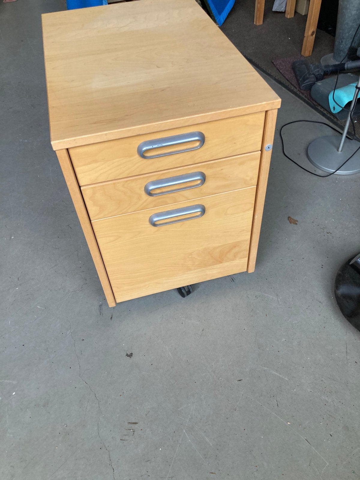 IKEA ladenblok op wielen grenen, Minder dan 50 cm, Ophalen of Verzenden, Zo goed als nieuw, 3 of 4 laden