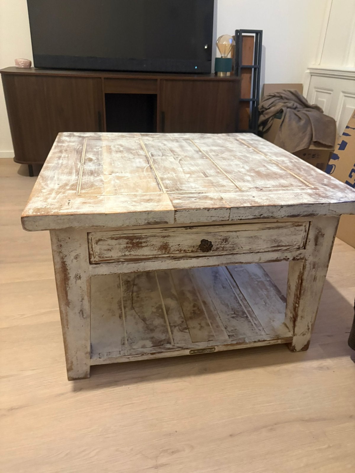 Salontafel Riviera Maison, Ophalen, 100 tot 150 cm, 50 tot 100 cm, Zo goed als nieuw