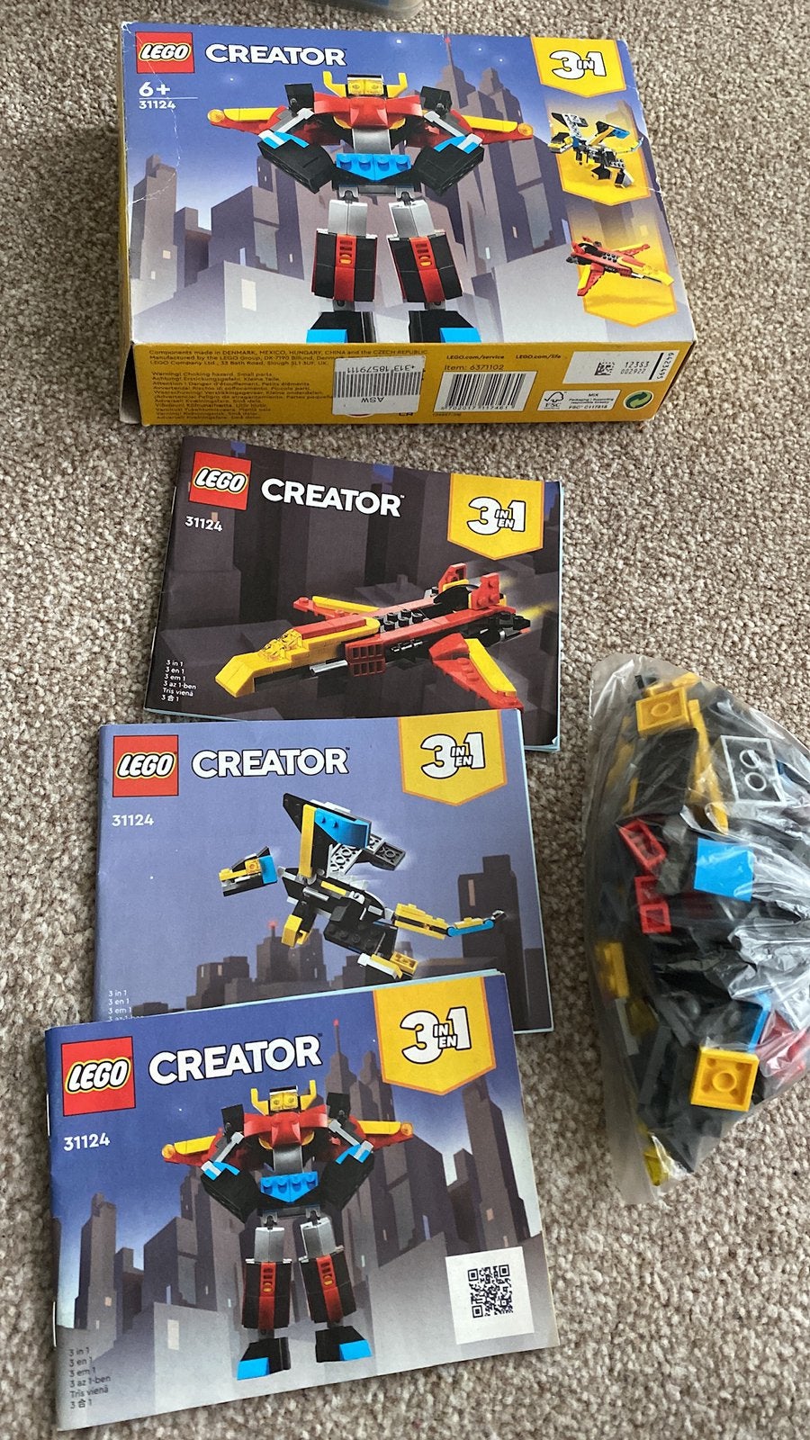 Lego set 31124, Ophalen, Zo goed als nieuw
