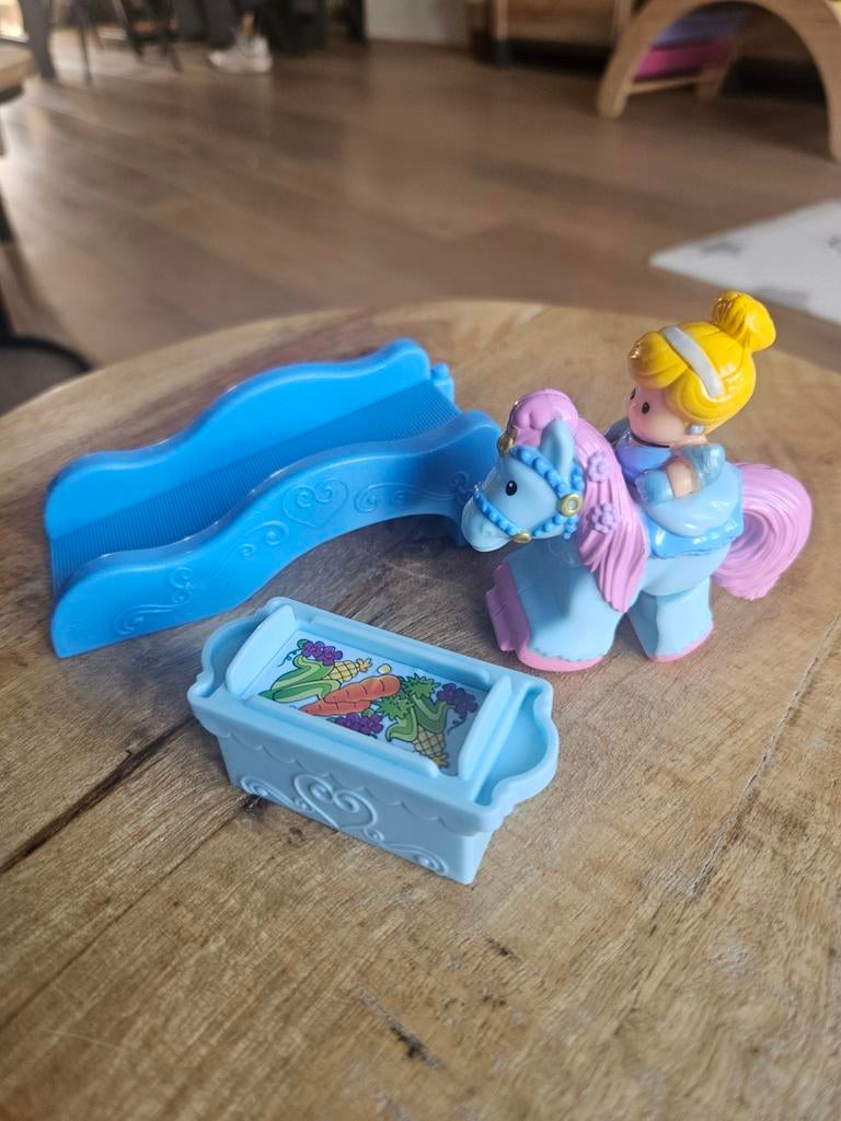 Little people Klip Klop Assepoester, Kinderen en Baby's, Speelgoed | Fisher-Price, Ophalen of Verzenden, Gebruikt, Speelset