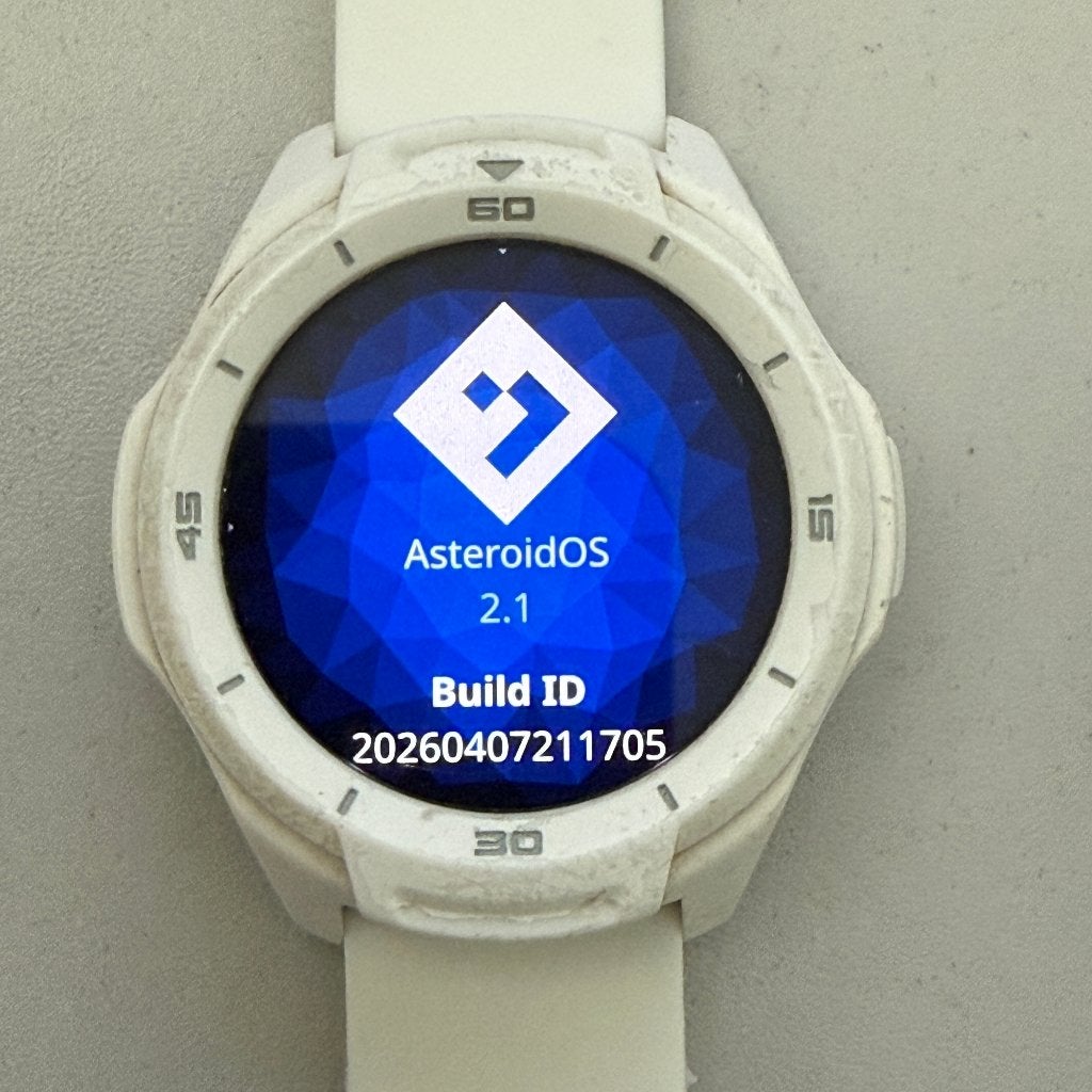 Asteroid OS Linux 'smart' watch TicWatch S2 White, Gebruikt, Zwart, Afstand, Mobvoi TicWatch