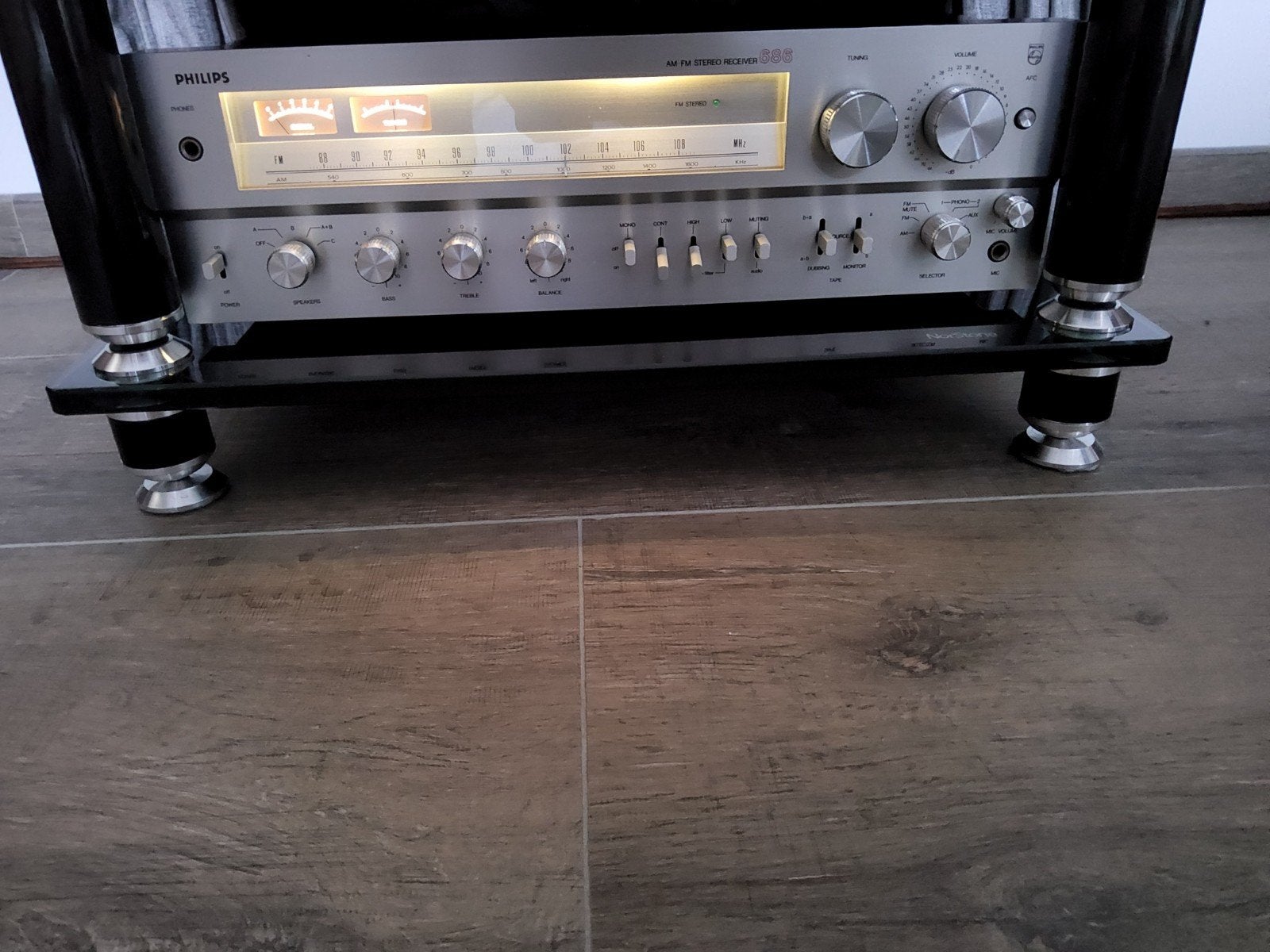 Philips tuner/versterker uit de TOP KLASSE (TA686), Ophalen of Verzenden, Overige merken