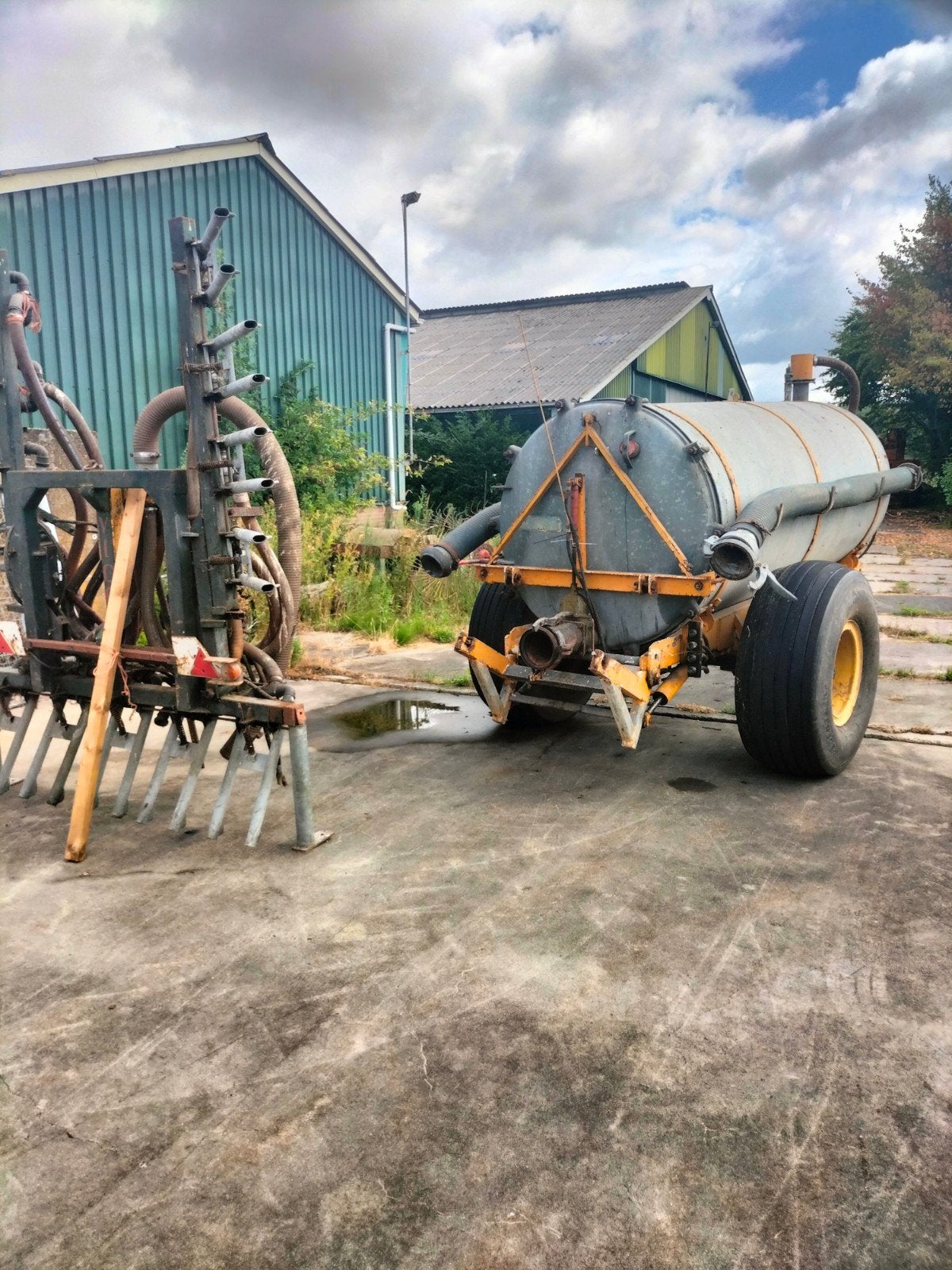 mesttank/ watertank met bemester, Zakelijke goederen, Agrarisch | Werktuigen, Ophalen, Gewasbescherming en Bemesting