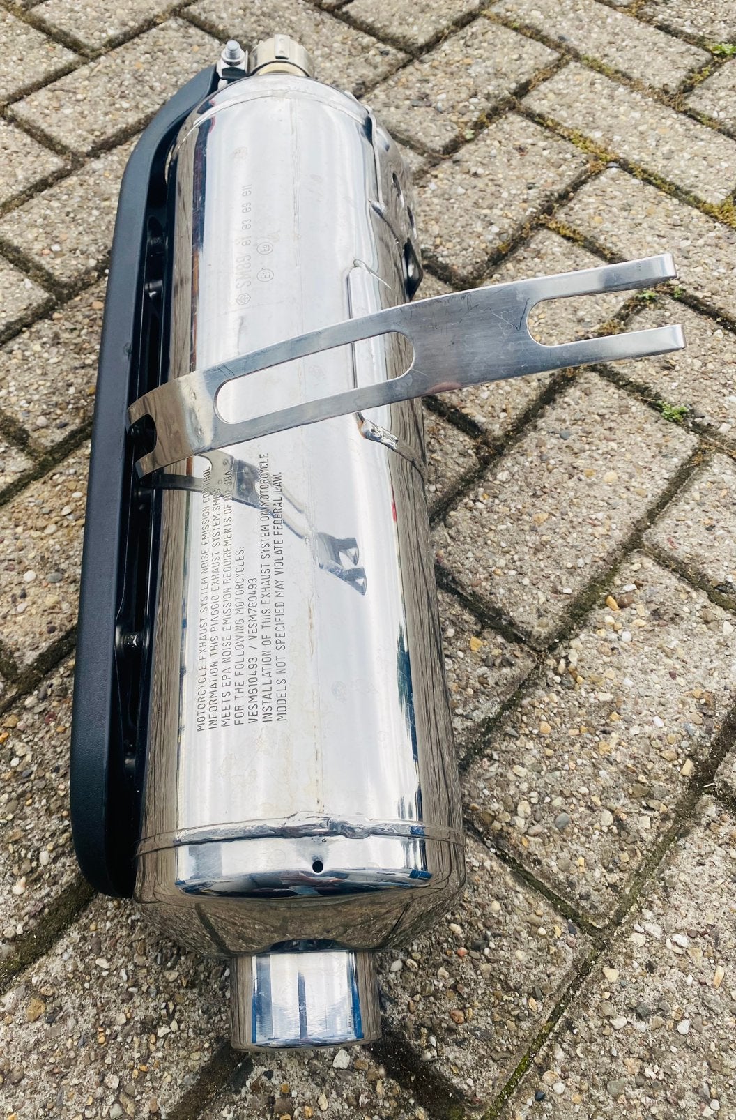 Piaggio MP 3 500 uitlaat, Motoren, Ophalen, Nieuw