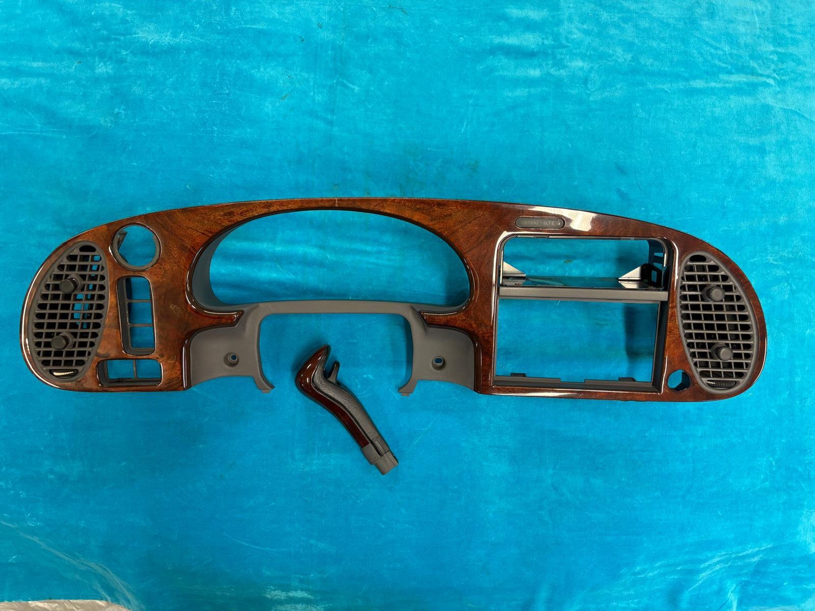 Saab 9-3 OG houten facia en automaatpookknop, Ophalen of Verzenden, Gebruikt, Saab