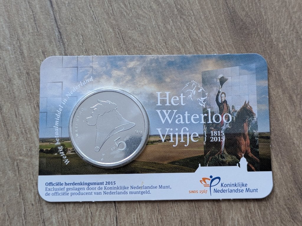 Het Waterloo Vijfje, Ophalen, Koningin Beatrix, Zilver, Euro's