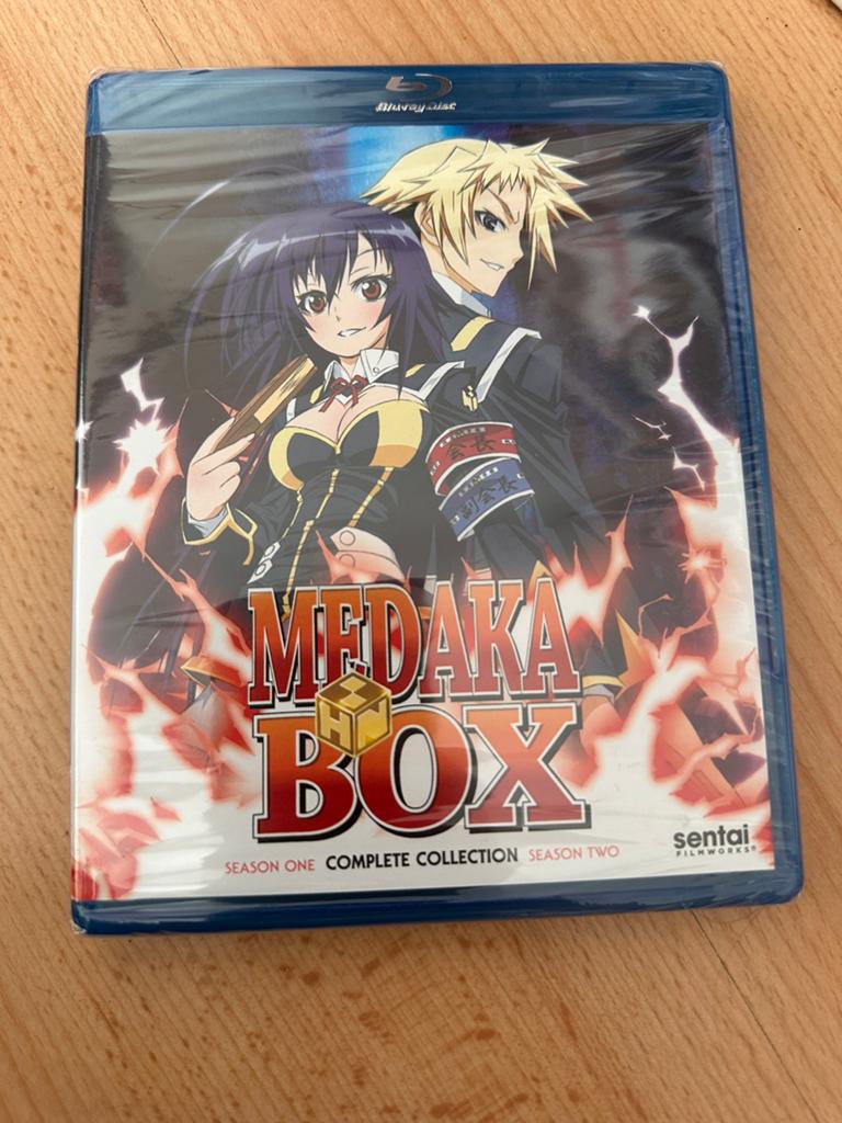 Medaka Box Season 1 + 2 Anime Bluray Compleet Sealed!, Ophalen of Verzenden, Nieuw in verpakking, Tekenfilms en Animatie