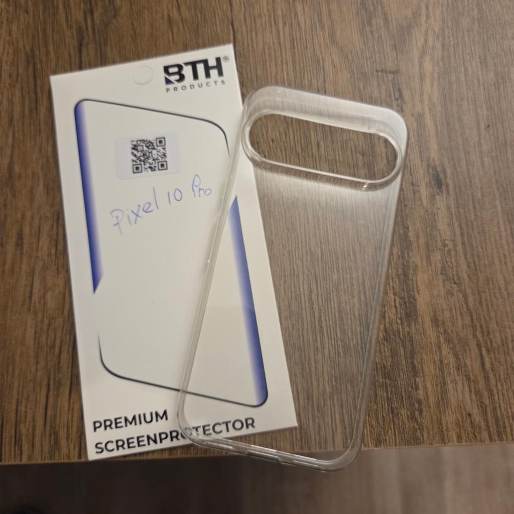 Transparant hoesje en screenprotector voor Pixel 10 Pro, Ophalen of Verzenden, Nieuw