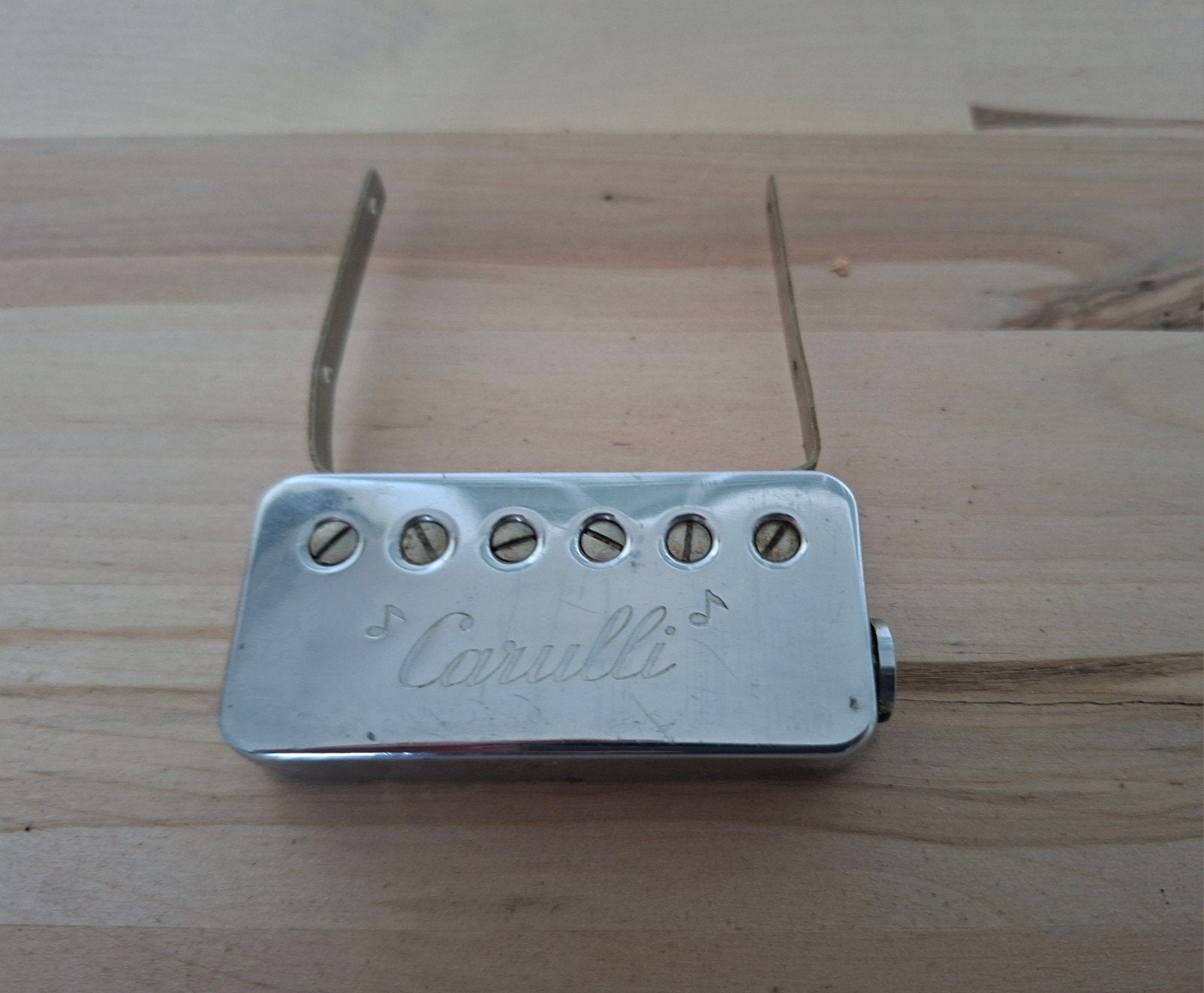 Carulli floating vintage pickup ( werkt niet), Verzenden, Gebruikt, Elektrische gitaar