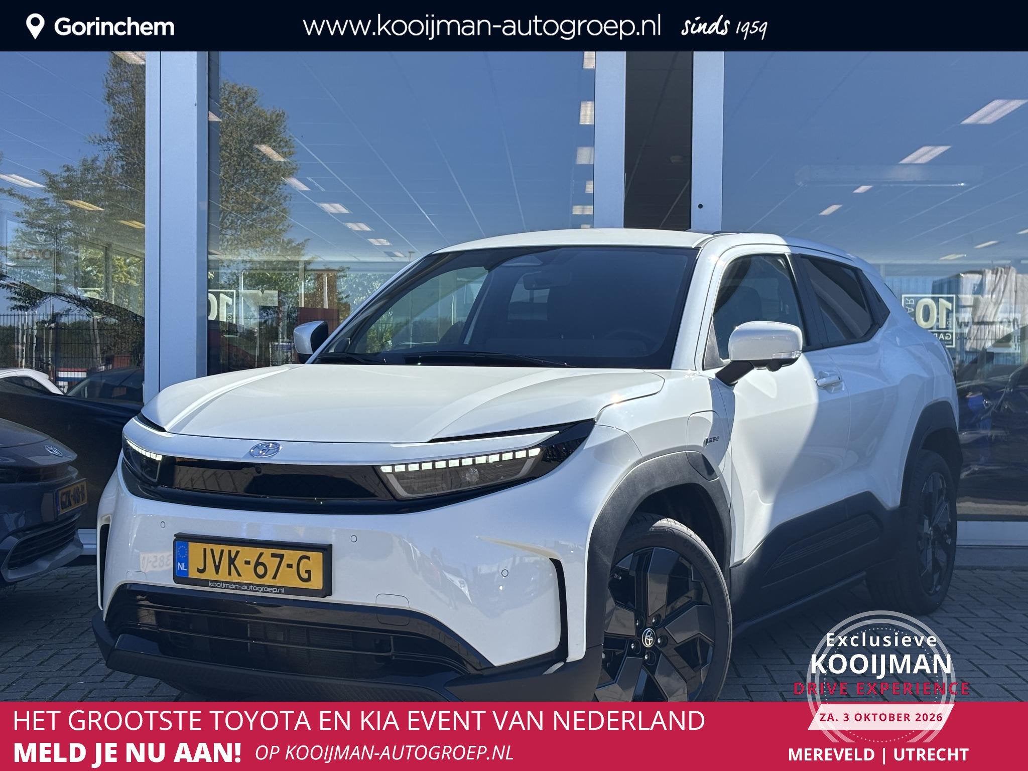 Toyota Urban Cruiser Executive 61 kWh | Direct leverbaar | R, Auto's, Gebruikt, Wit, Urban Cruiser, 61 kWh