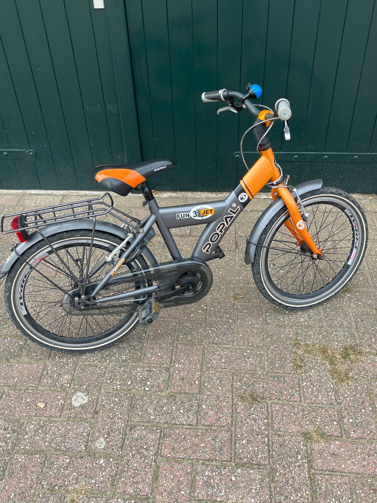 Popal kinderfiets Fun 3 Jet - Opknapper, Ophalen, Gebruikt, Velgrem, 20 inch of meer