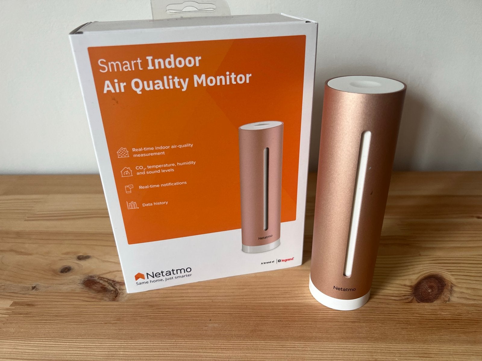 Netatmo Smart Indoor Air Quality Monitor, Ophalen of Verzenden, Zo goed als nieuw, Overige