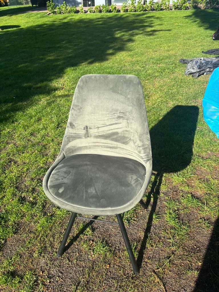 4x stoel Kwantum, Tuin en Terras, Tuinstoelen, Ophalen, Gebruikt, Kunststof