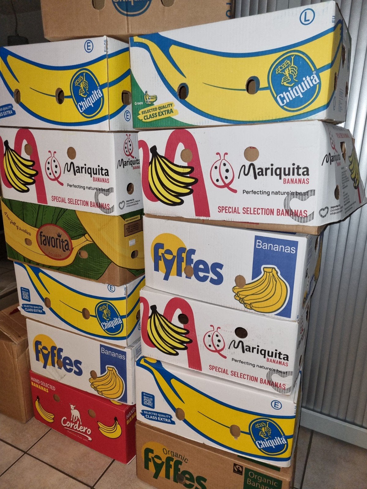 gratis 13 bananen dozen, Diversen, Ophalen