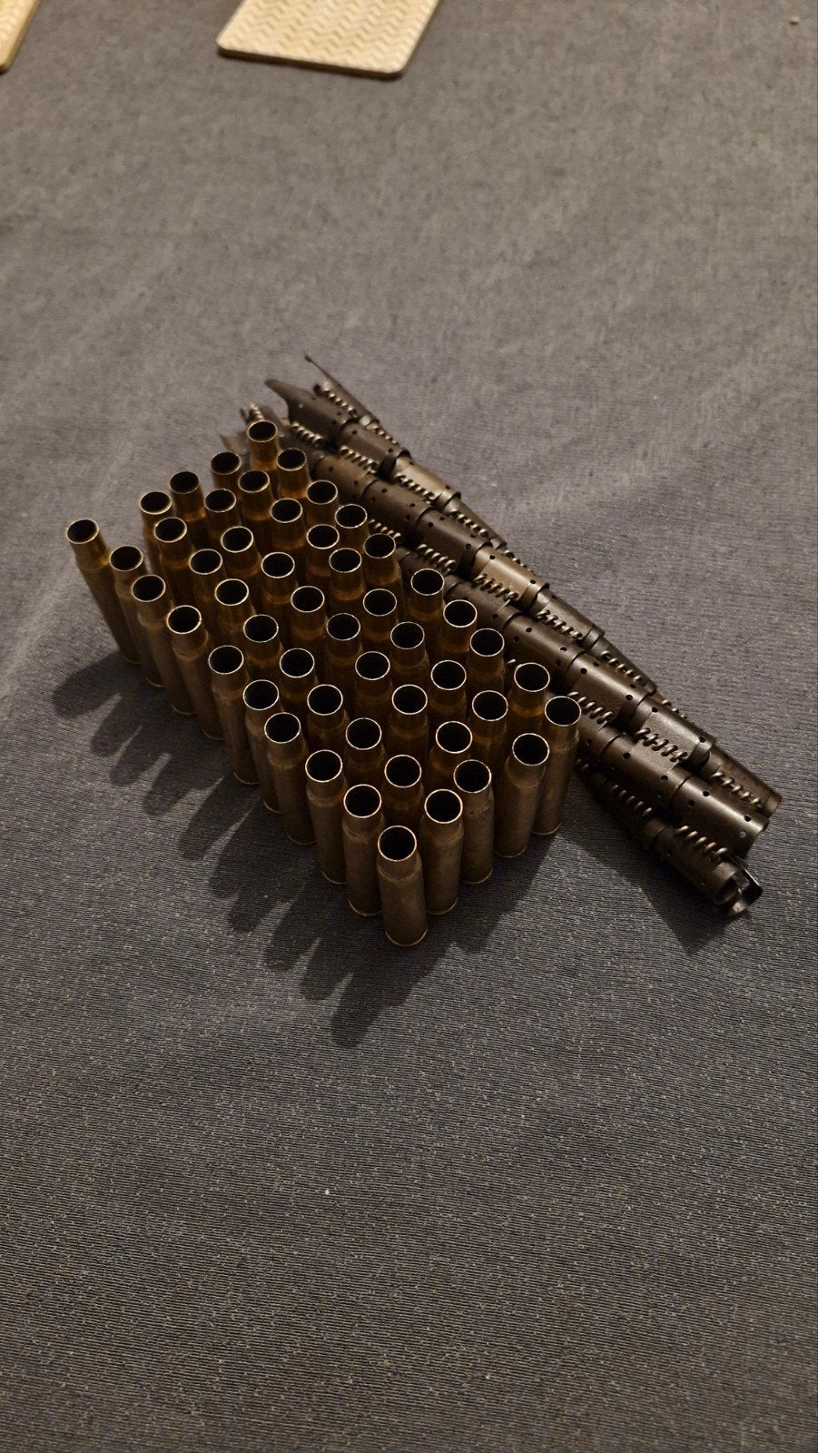Mg34/42 bandje ww2, Verzamelen, Ophalen of Verzenden, Landmacht, Duitsland, Hulzen of Bodemvondsten
