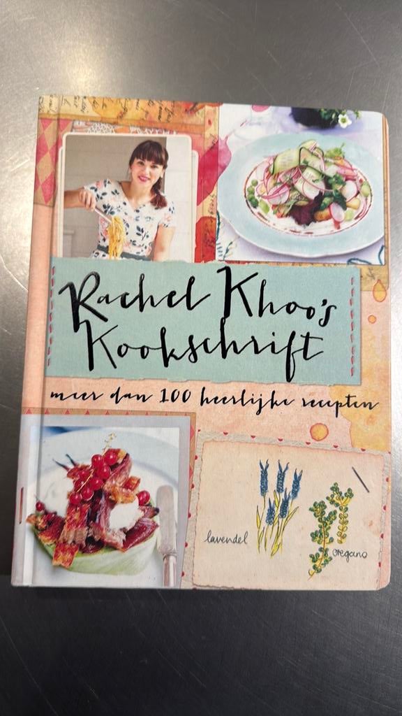 Rachel Khoo - Rachel Khoo's kookschrift, Boeken, Kookboeken, Nieuw, Rachel Khoo, Ophalen of Verzenden, Frankrijk