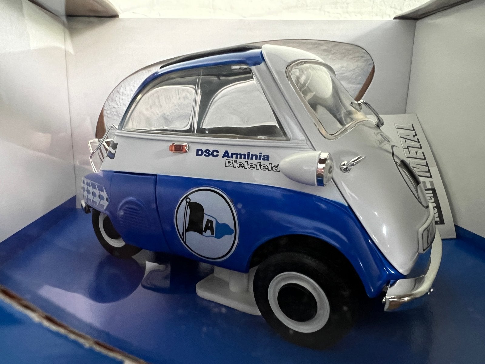 Revell BMW Isetta 250 DSC Arminia Bielefeld modelauto, Auto, Revell, Groter dan 1:32, Nieuw