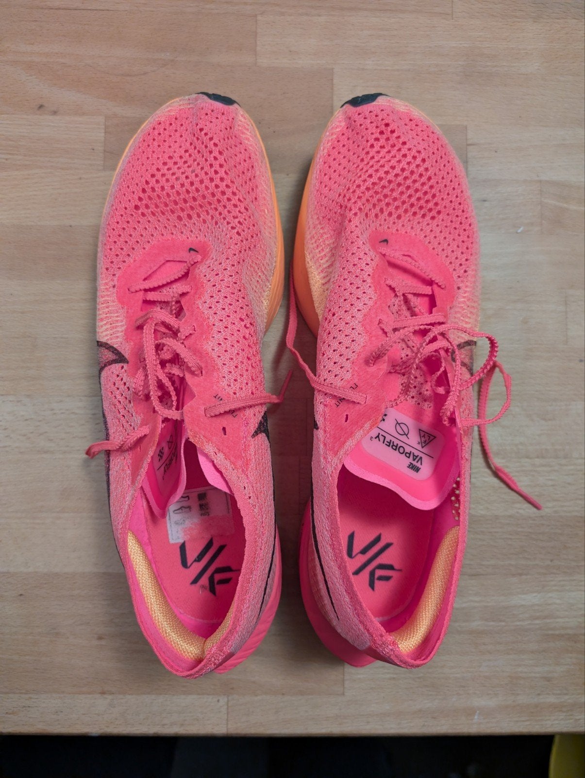 Nike Vaporfly 3 hardloopschoenen 48.5, Sport en Fitness, Ophalen of Verzenden, Zo goed als nieuw, Hardlopen, Hardloopschoenen