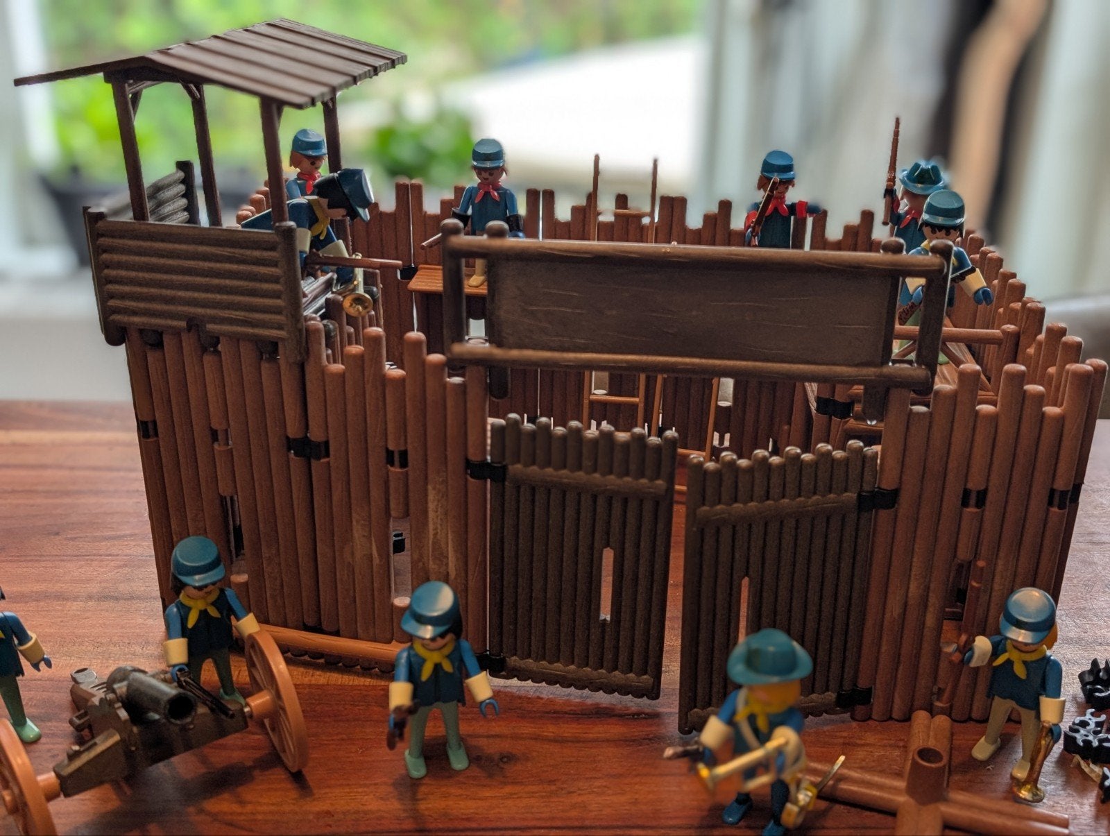 Playmobil Fort met Soldaten en Kanon, Ophalen, Gebruikt, Jongen of Meisje