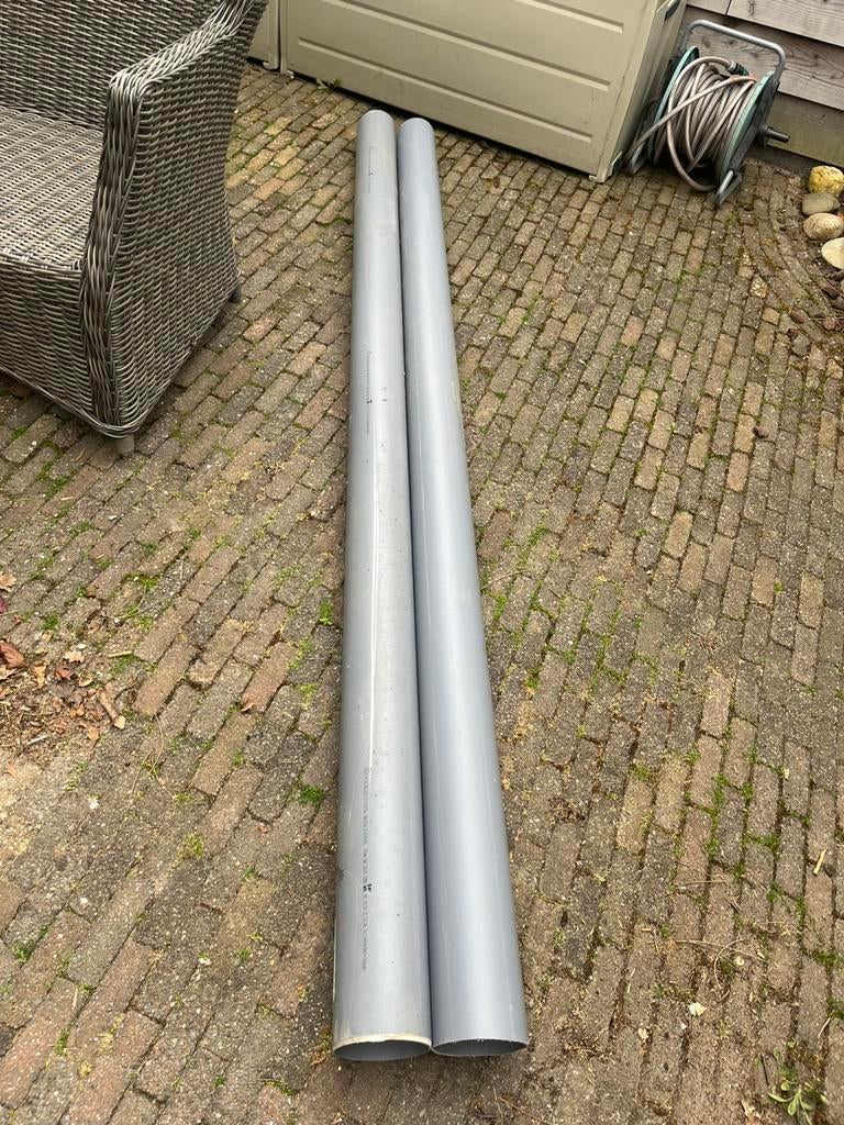 Gratis ophalen pvc buizen, Ophalen, Pvc, Zo goed als nieuw, Rechte buis