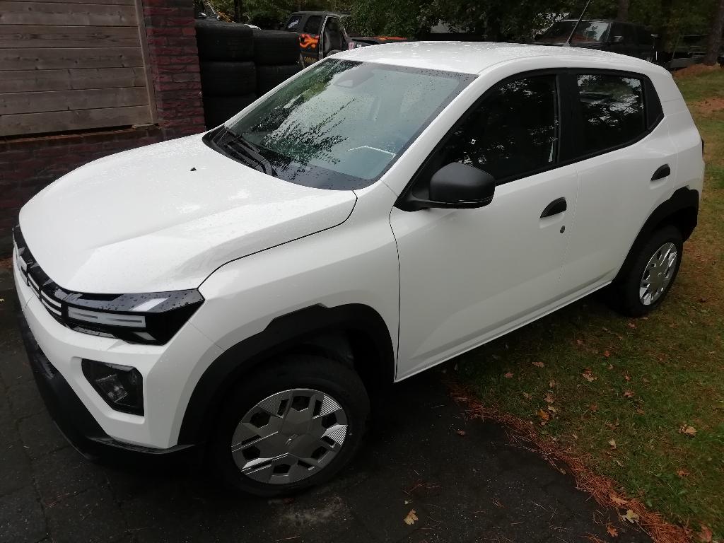 dacia spring essential 0km, Auto's, Dacia, Euro 6, 0 kg, Wit, 45 pk