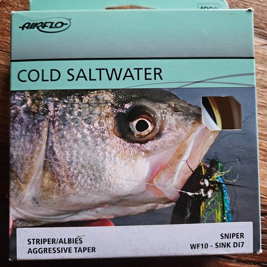 Airflo Striper WF #10 Sink 7, Ophalen of Verzenden, Zo goed als nieuw, Vislijn