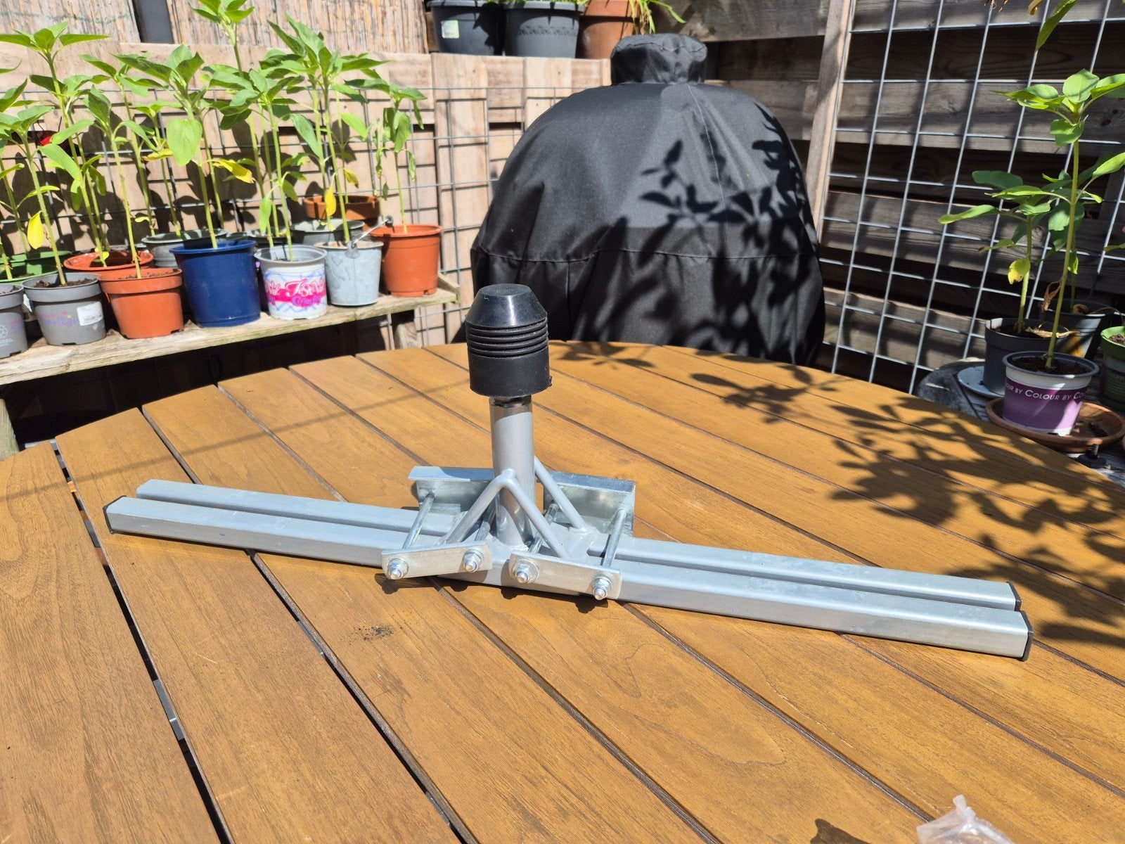 Disseladapter voor fietsendrager caravan of vouwwagen, Auto diversen, Fietsendragers, Ophalen